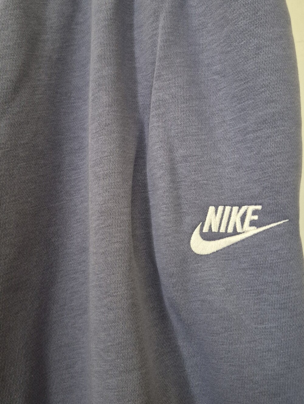 Nike Slate Blue Wide-Leg Terry Pants